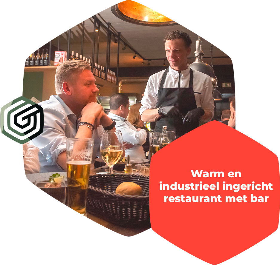 Warm ingericht restaurant Ontmoeten netwerken in proeflokaal Harderwijk